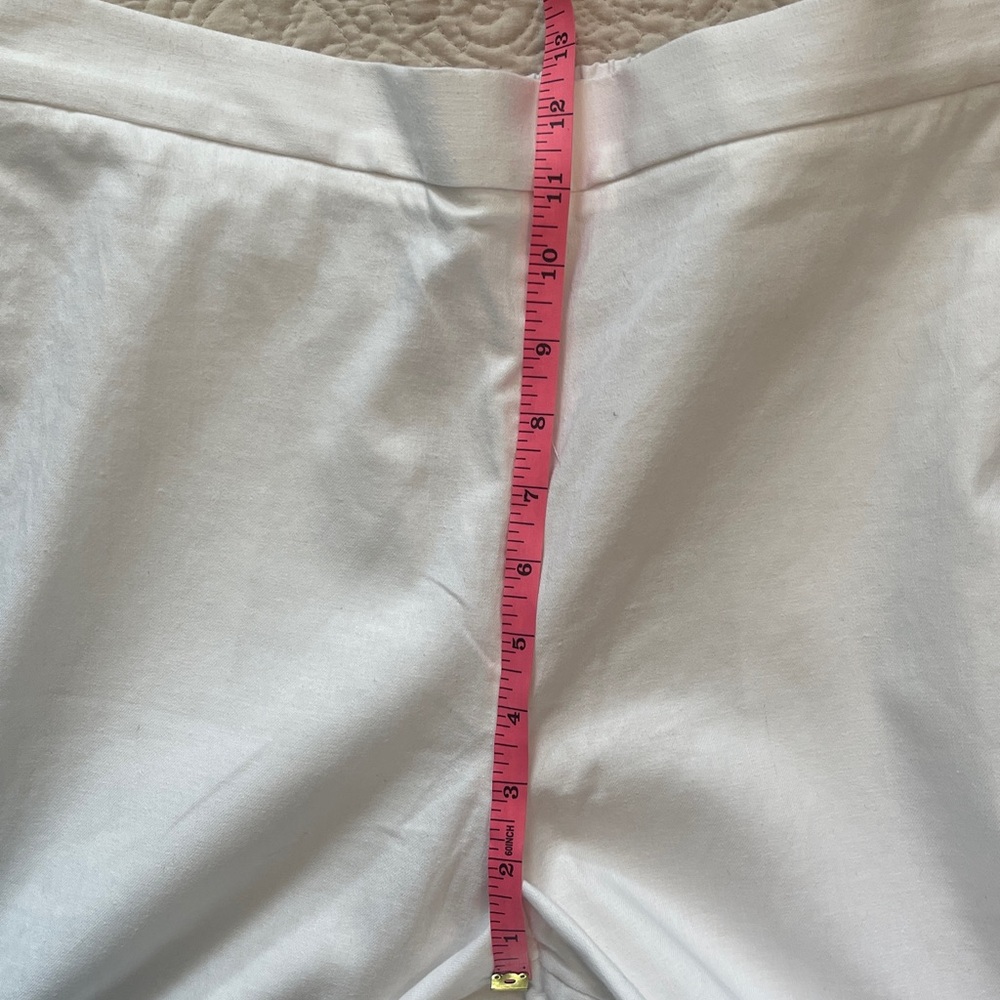 Banana Republic Linen-Blend Wide-leg Cropped Pants in White - Picture 5 of 10